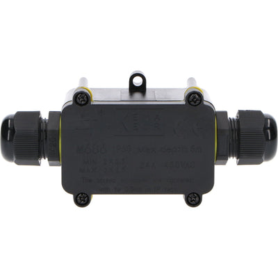 Scatola di derivazione impermeabile IP68 - I-Connector - Per cavi da 4-12mm - Nero