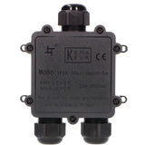 LED Light Pro Kabelbox mit I-Stecker – IP68 wasserdicht – Anschlussdose für Kabel von 4 bis 12 mm²