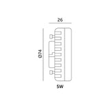Kobi lamp led 74mm 5W 400lm IP20 geschikt voor binnengebruik