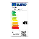 Kogellamp E14 2 stuks warmwit | G45 LED 4W~470Lm=40W | 2700K 230V - LEDPLANET.NL