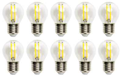 Kugellampe E27 10 Stück | G45 LED 6W=60W Glühlampe | tageslichtweiß 6500K - LEDPLANET.NL