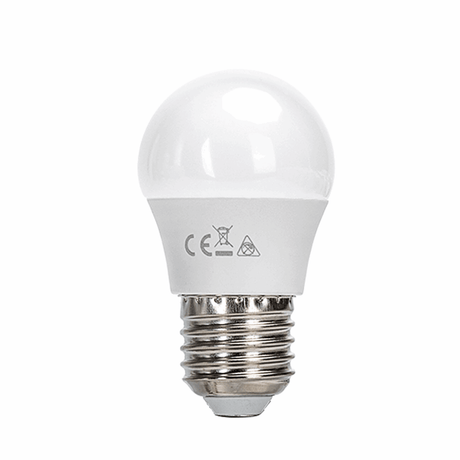 Aigostar kogellamp grote fitting E27 6500K energiezuinige LED lamp met helder wit licht