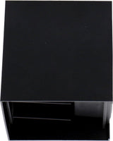 LED's Light Kubus LED-Wandleuchte für den Außenbereich – 2 Lichter – Dimmbare und einstellbare Lichtfarbe – IP65 wasserdicht – Schwarz