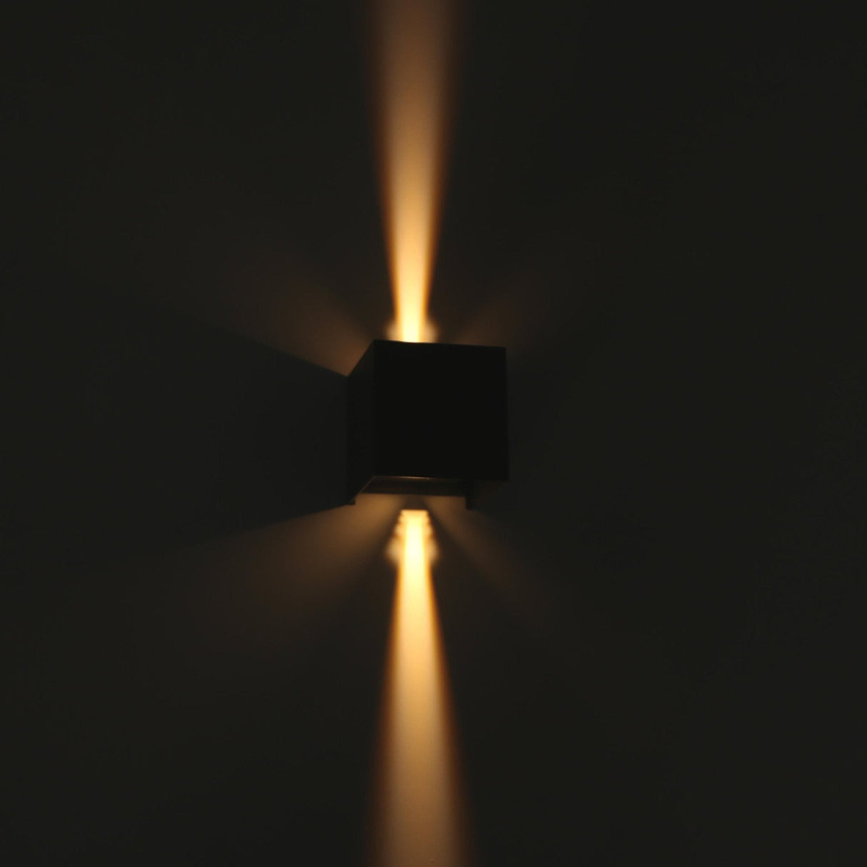 LED's Light Kubus LED Wall Lamp for outdoor - Up &amp; Down light - IP65 - Anthracite