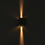 LED's Light Kubus LED Wall Lamp for outdoor - Up &amp; Down light - IP65 - Anthracite