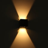 LED's Light Kubus LED Wall Lamp for outdoor - Up &amp; Down light - IP65 - Anthracite