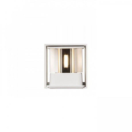LED's Light Kubus LED Wall Lamp for outdoor - Up &amp; Down light - IP65 - White