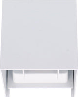 LED's Light Kubus LED Wandleuchte für den Außenbereich - Up &amp; Down Licht - IP65 - Weiß