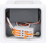 LED's Light Kubus LED Wandleuchte für den Außenbereich - Up &amp; Down Licht - IP65 - Weiß