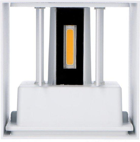 LED's Light Kubus LED Wall Lamp for outdoor - Up &amp; Down light - IP65 - White