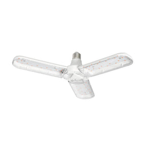LED Kweeklamp E27 24W 840lm, Groei & Bloei, 3 Instelbare Koppen, 120°, IP20, 230V