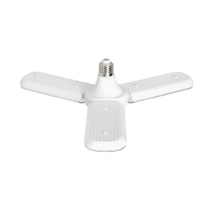 Lámpara LED de cultivo E27 24 W 840 lm - Crecimiento y floración - 3 cabezales ajustables - 120° - IP20 - 230 V