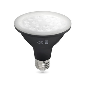 LED-Pflanzenlampe E27 9 W 300 lm – Wachstum und Blüte – 38° gerichtetes Licht – Schwarz – IP20 – 230 V