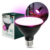 Kweeklamp LED B9W 300lm 1200K voor optimale plantengroei met paarse gloed en energie-efficiënt ontwerp