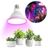Kweeklamp LED met 20W, 2000lm, full spectrum, E27 fitting, ideaal voor binnenplanten