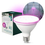 Kweeklamp LED 9W 300lm 1200K IP65 met roze licht voor binnenplanten