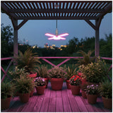 Kweeklamp LED hanglamp voor planten met roze licht en energiezuinige technologie
