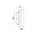 Kobi lamp led 13W Ø74mm 4000K, 1000lm, geschikt voor plafondmontage