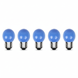 LED lamp blauw E27 800lm 3000K IP20 5-pack