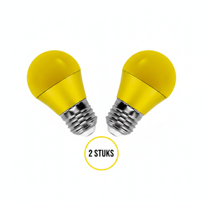 LED kogellampen 2 stuks 800lm 2700K IP20