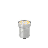 BA15S - 1156 - Autolampenset - weiß | R5W - R10W - P21W - 7506 - 2x 9-SMD LED | 12 VDC 