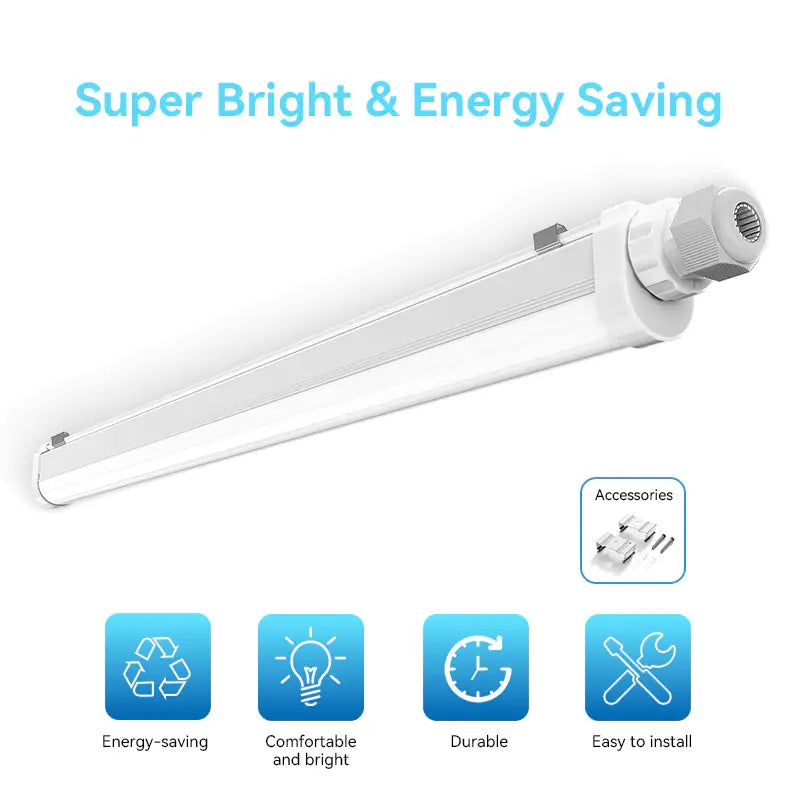 LED armatuur TL 150cm 4000lm 4000K IP20 1-pack voor energiezuinige verlichting