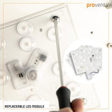 LED's Light Universal Ceiling Lamp 1600 - Suitable for bathroom IP44 - Cool white (4000K) - 30 cm