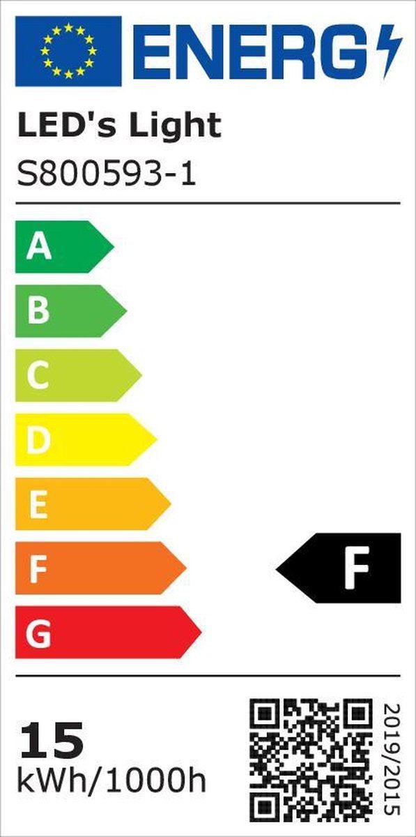 LED's Light Universal Ceiling Lamp 1600 - Suitable for bathroom IP44 - Cool white (4000K) - 30 cm