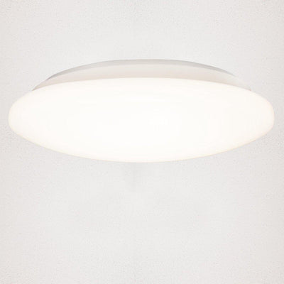Okrągła lampa sufitowa LED, chłodna biel 4000 K – 18 W, 1900 lumenów – Ø37 cm, bryzgoszczelna IP44
