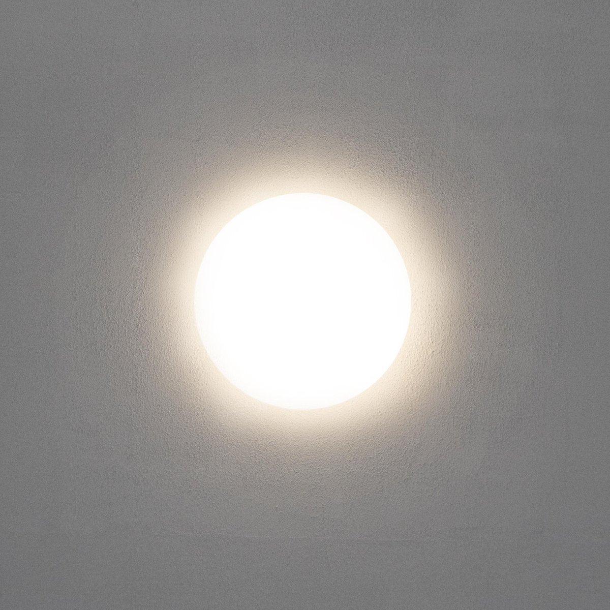 Runde LED-Deckenleuchte, kaltweiß 4000 K – 18 W, 1900 Lumen – Ø 37 cm, spritzwassergeschützt (IP44)