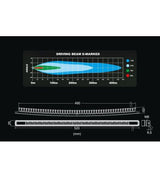 LED-Leiste - Ledson - Blade - 20,5" - 52cm - getönt - gebogen - Fahren