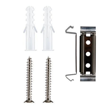LED-Lichtleiste 2330 Lumen – 18 W – Kaltweiß – IP40 – 60 cm – Integrierte LED – 2er-Pack