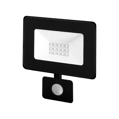 LED-Außenleuchte | 10 W = 100 W LED-Flutlicht | IR-Sensor | tageslichtweiß 6400 K | wasserdicht IP65 – LEDPLANET.NL