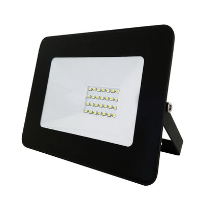 LED bouwlamp schijnwerper 20W vervangt 200W, daglichtwit 6400K, 120°, IP65