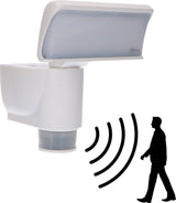 LED Buitenlamp met bewegingssensor - Licht volgt beweging - Kantelbaar - IP44 - Wit