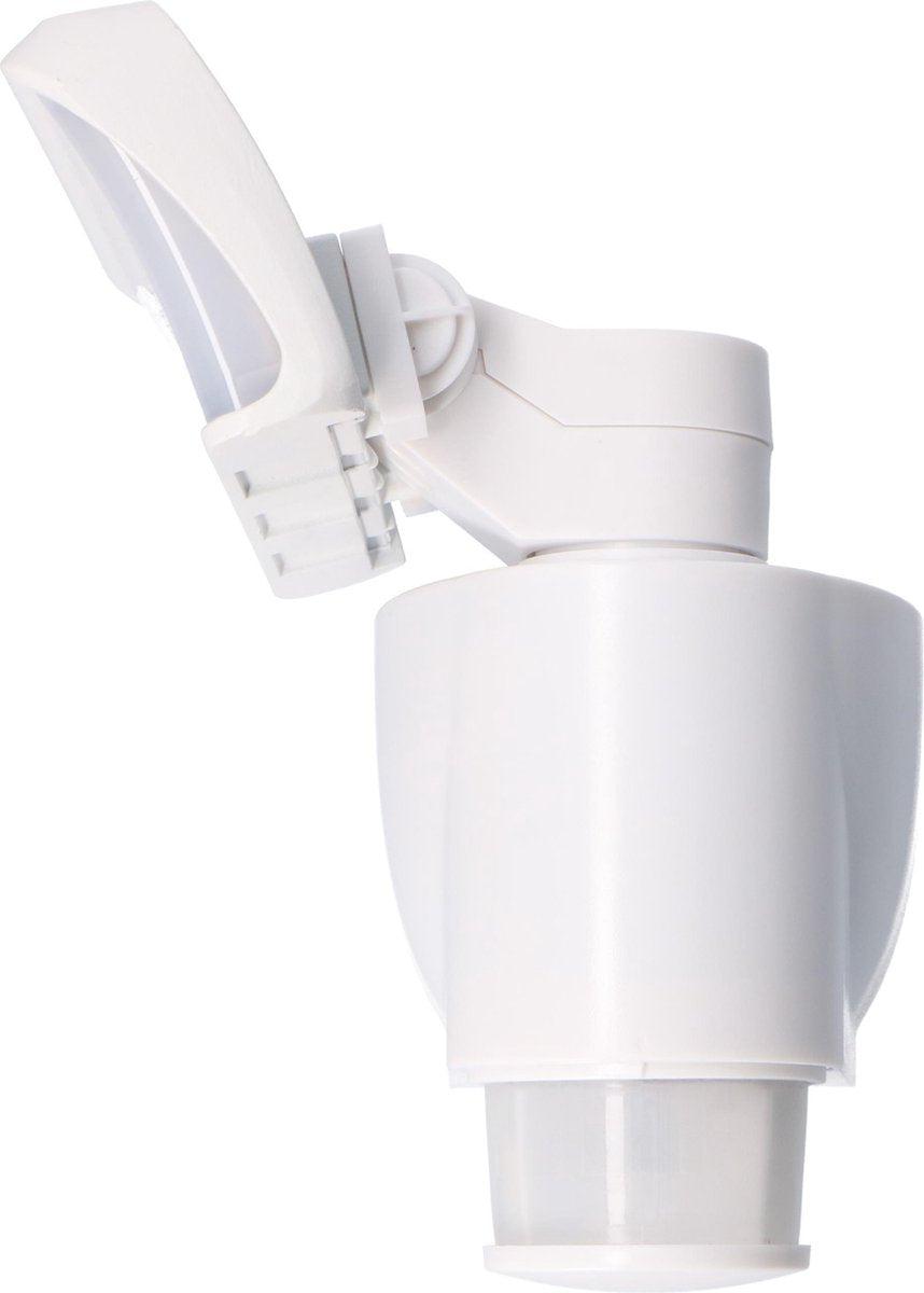 LED Buitenlamp met bewegingssensor - Licht volgt beweging - Kantelbaar - IP44 - Wit