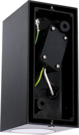 NØRD Up&Down - LED's Light LED Buitenlamp met sensor - IP44 waterdicht - GU10 fitting - Model Napoli - Zwart