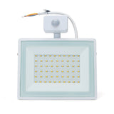 LED buitenlamp wit | 50W=450W LED schijnwerper | IR sensor | daglichtwit 6400K | waterdicht IP65 - LEDPLANET.NL