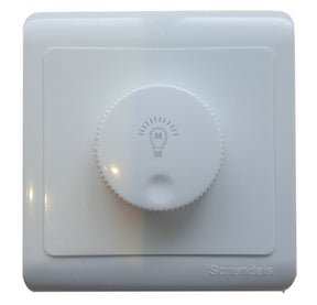 LED dimmer | fase aan - en afsnijding | 5 - 200W 230V AC | inbouw - LEDPLANET.NL
