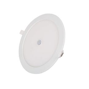 Round LED downlight | 240mm diameter | 24-watt warm white | 3000K PIR sensor - LEDPLANET.NL