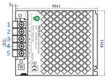 LED driver 12 Volt DC - 3A | 36 Watt | IP20 - binnenshuis - LEDPLANET.NL
