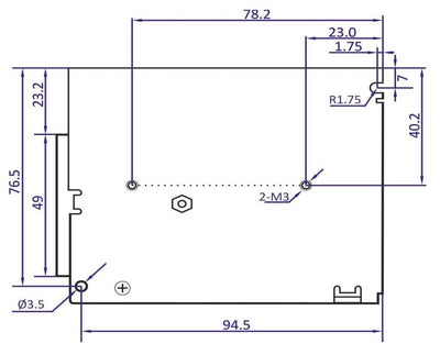 LED-Treiber 12 Volt DC – 3 A | 36 Watt | IP20 – für den Innenbereich – LEDPLANET.NL