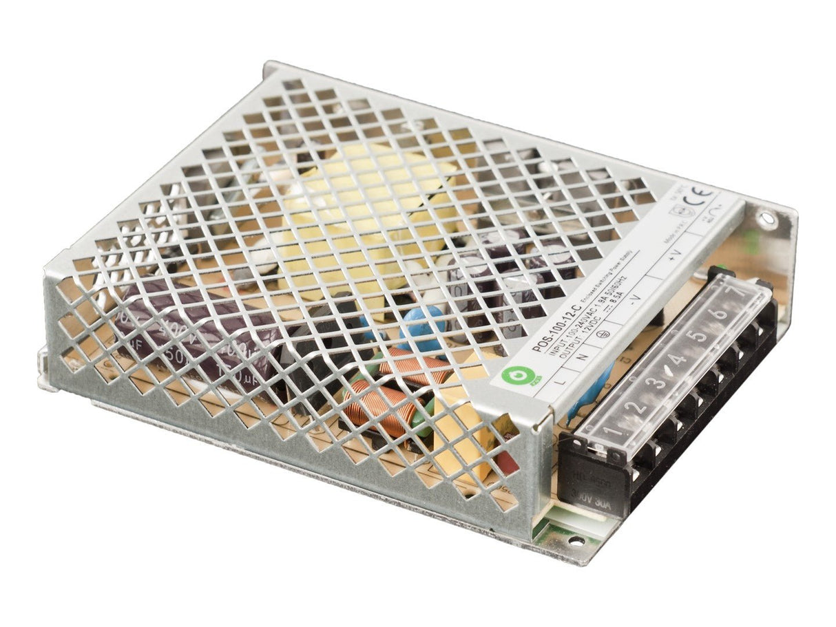 LED driver 12 Volt DC - 8.5A | 100 Watt | IP20 - binnenshuis - LEDPLANET.NL