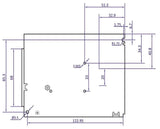 LED driver 12 Volt DC - 8.5A | 100 Watt | IP20 - binnenshuis - LEDPLANET.NL