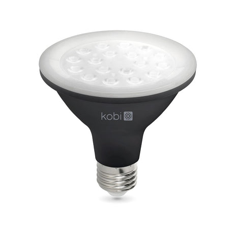LED-Pflanzenlampe E27 9 W 300 lm – Wachstum und Blüte – 38° gerichtetes Licht – Schwarz – IP20 – 230 V