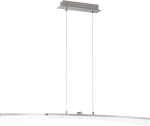 LED hanglamp X linear warmwit zwenkbaar - inkortbaar - zilver