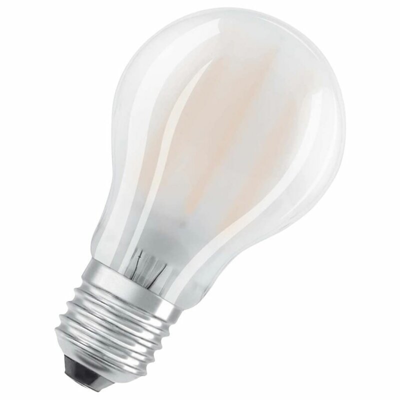 LED-Kohlefadenlampe E27 mit matter Beschichtung - Dimmbares warmweißes Licht - 5W (40W)