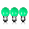 LED lamp bulb E27 groen 3-pack met energiezuinige verlichting voor sfeervolle ruimtes
