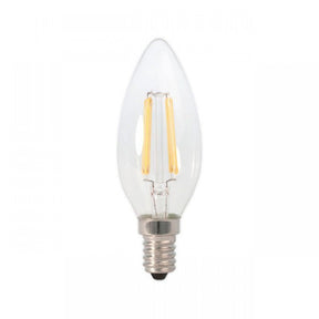 E14 LED lamp | C35 candle lamp | 2W=20W | daylight white filament 6500K | dimmable - LEDPLANET.NL