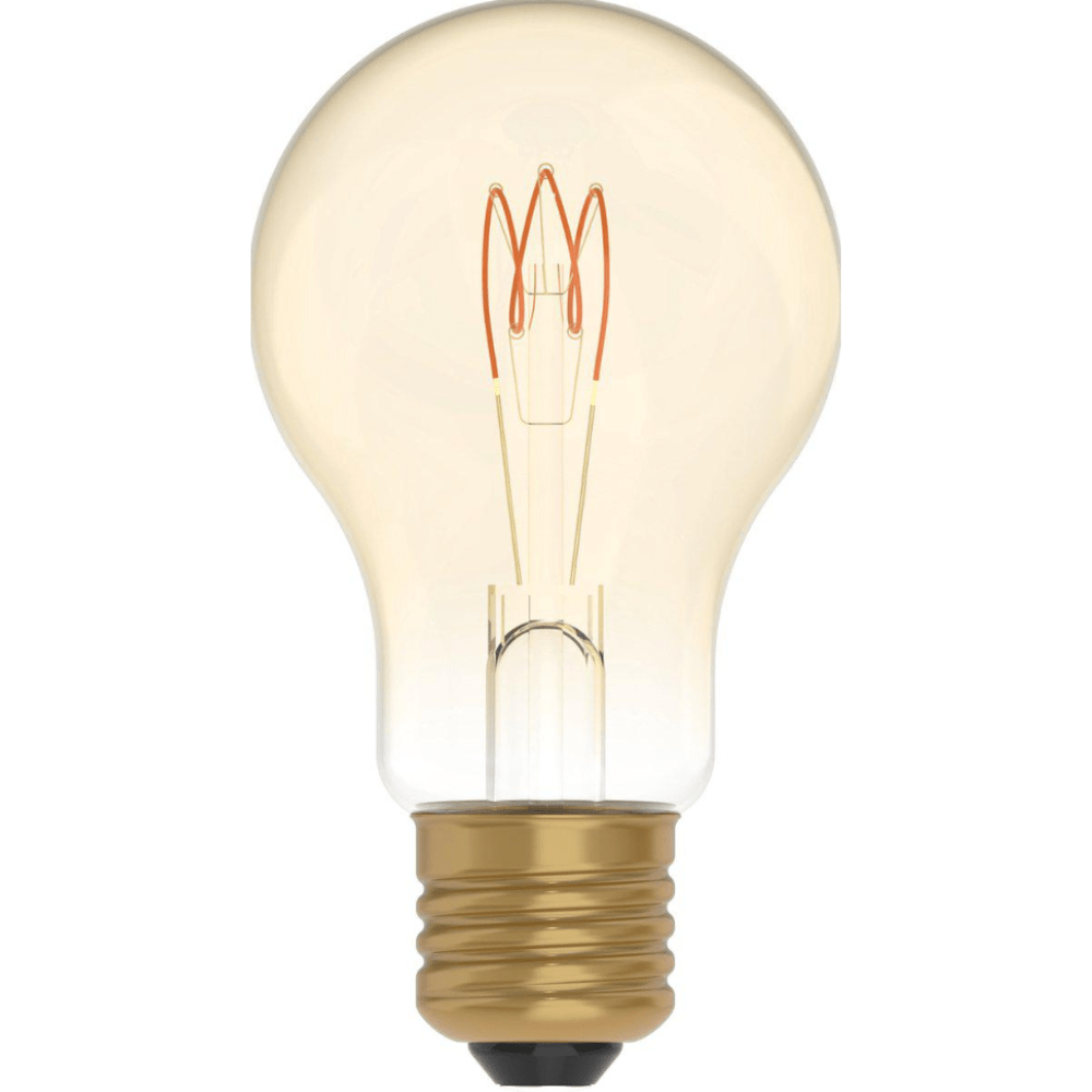 LED-Lampe E27 Gold – Vintage-Design – Dimmbar, extra warmweißes Licht